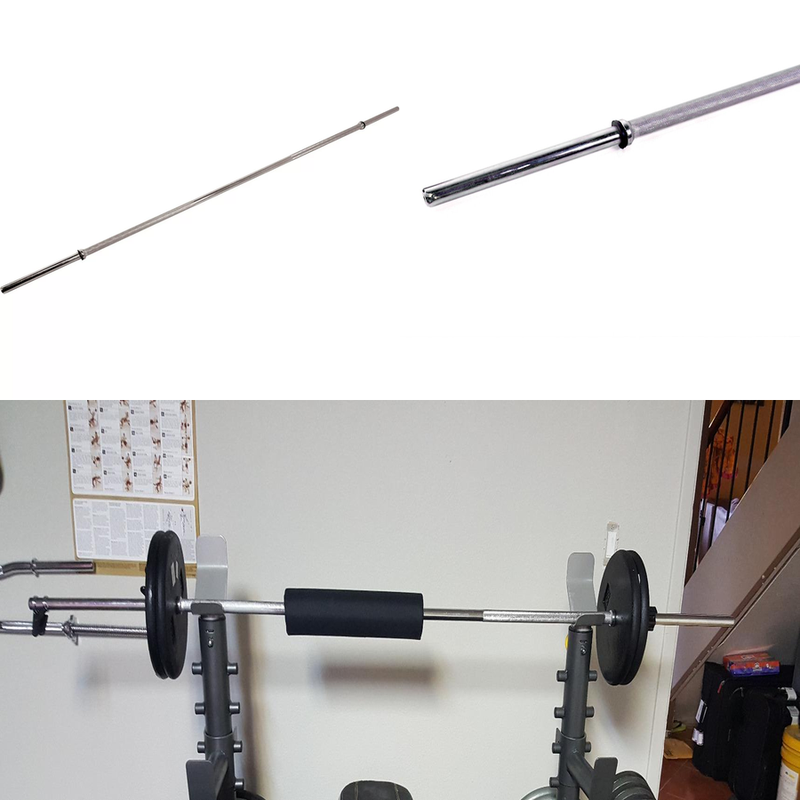Barra De Pesas Para Ejercicio 6 Pies Ft Carga Max 250 Libras Levantamiento Peso