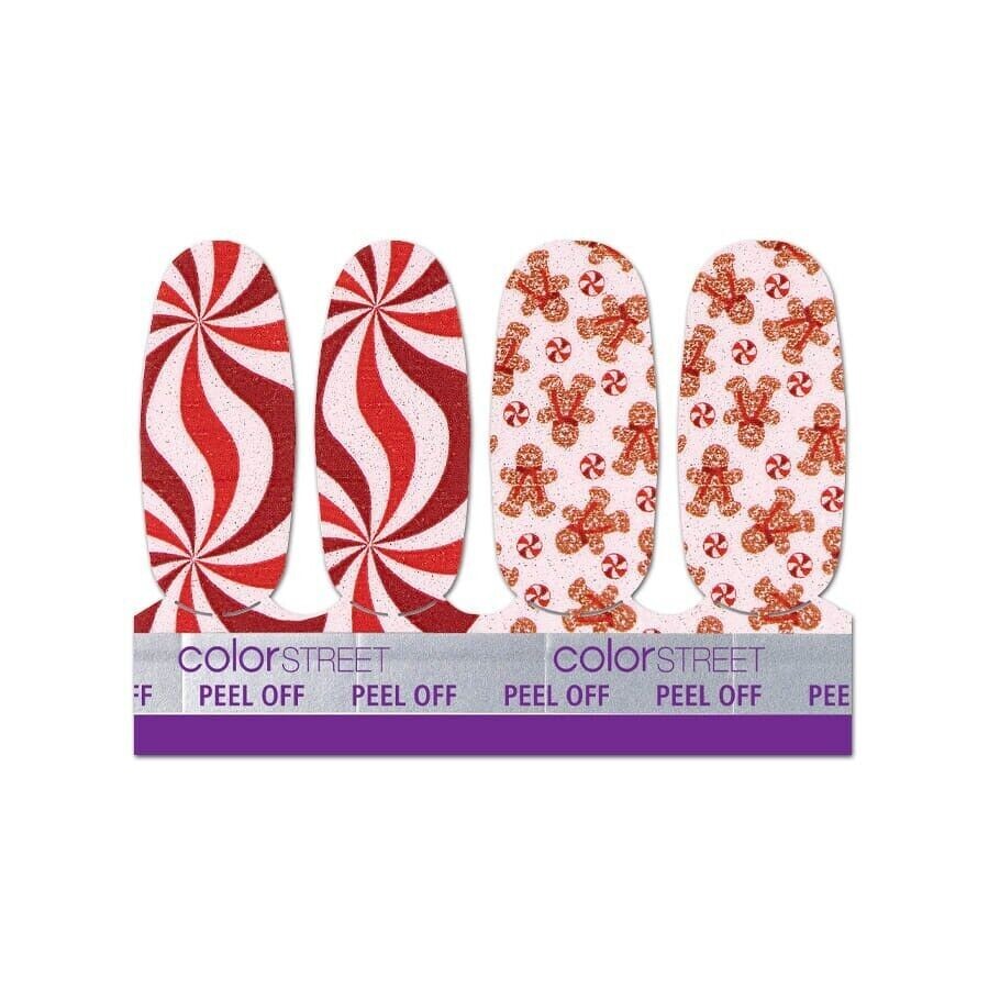 Color Street Nail Polish Strips - Baking Memories Accent Pack (FSS113) 4 strips