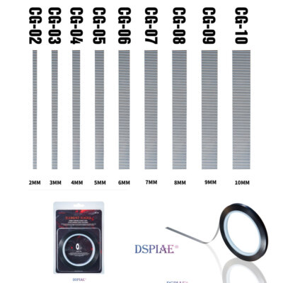 Dspiae 10mm Carving Guide Tape (Containing Scale Edition)
