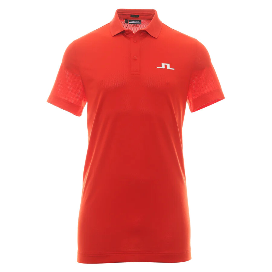 J.LINDEBERG GOLF ポロ ニット J Lindeberg Men's Bridge Regular Fit Golf Polo GMJT08838