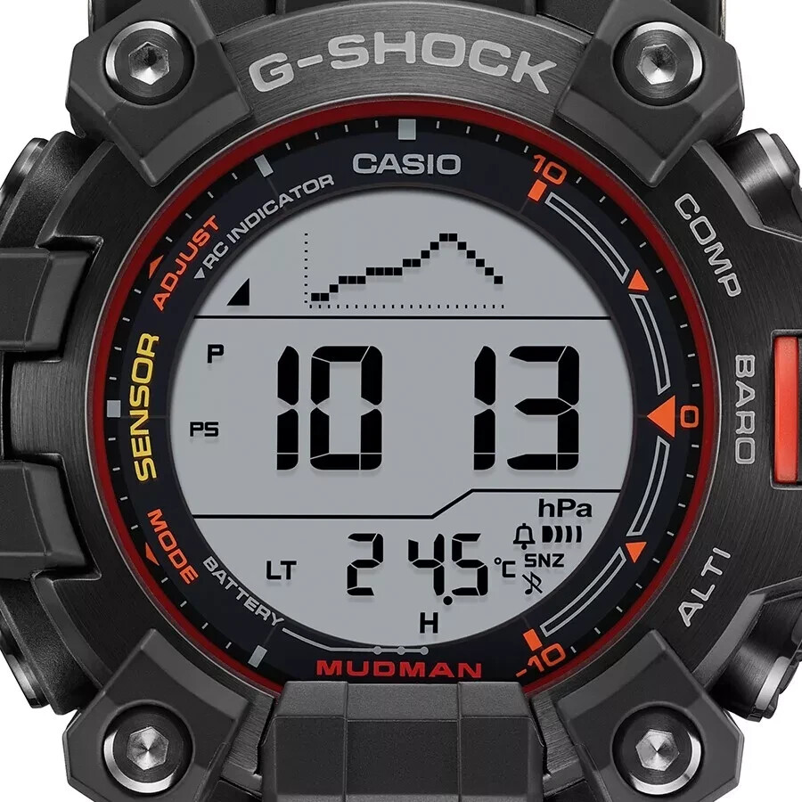 Pre-owned Casio G-shock Madman Emergency Color Gw-9500mec-1jf Men's Watch 2024