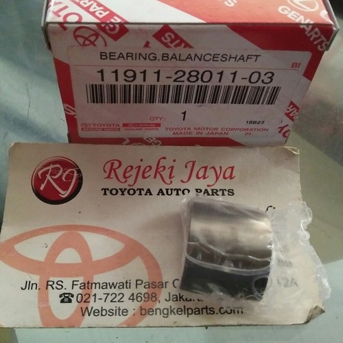 Genuine Balanceshaft Bearing 11911-28010-03 Fit 01-11 Toyota 2.4L Camry Alphard