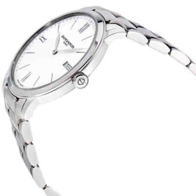 Pre-owned Baume & Mercier Baume Et Mercier Classima White Dial Men's Watch 10354