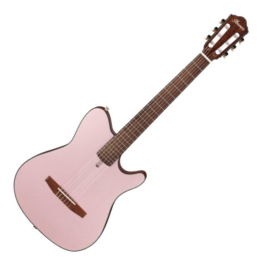 Ibanez FRH10N-RGF Nylon Electric Guitar Rose Gold Metallic