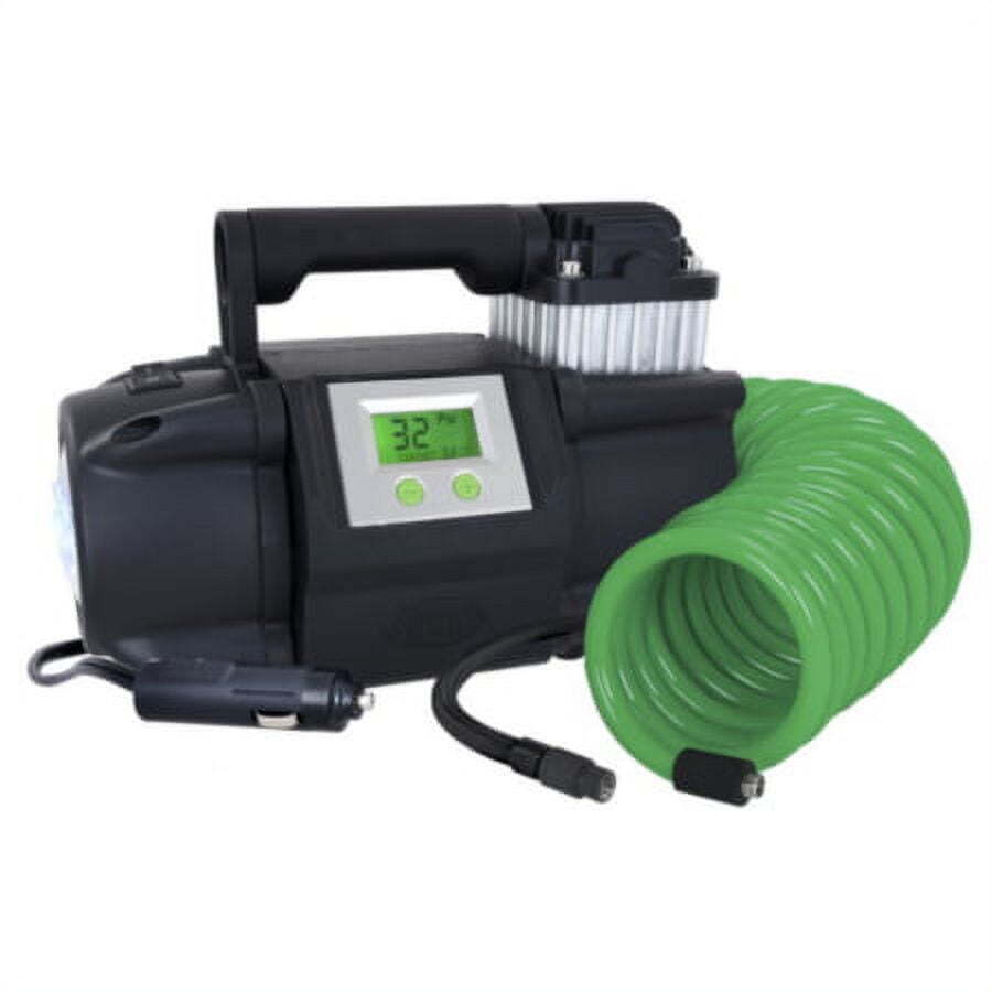 Portable Slime Heavy Duty Electric Digital Car Tire Inflator 12V Air Compressor