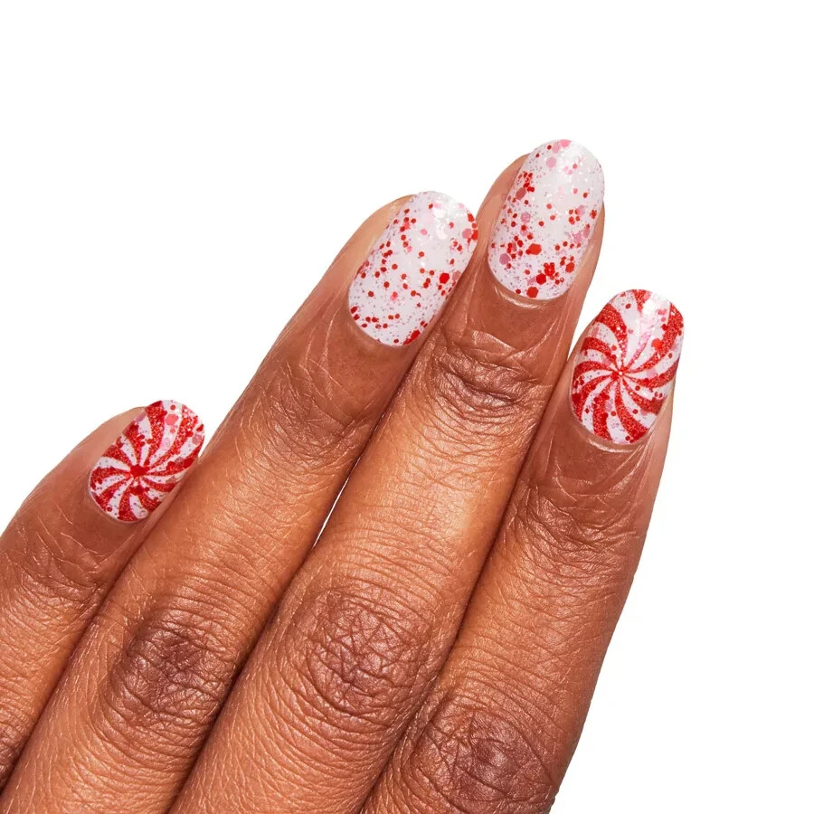 New & Sealed Color Street Nail Polish Strips ~ CANDY CANE CRUSH ~ HOLIDAY 2023