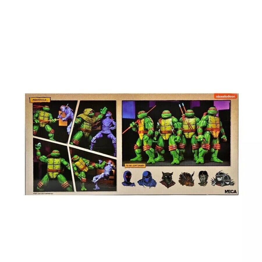 NECA ネカ　ミラージュコミックス　タートルズ　4パック Neca TMNT Teenage Mutant Ninja Turtles Mirage Comics 4 pack