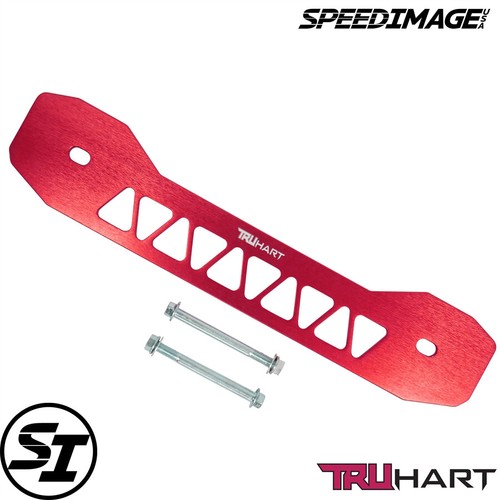 TRUHART REAR SUBFRAME BRACE KIT RED FOR HONDA CIVIC 2006-2015 ACURA ILX 13-17