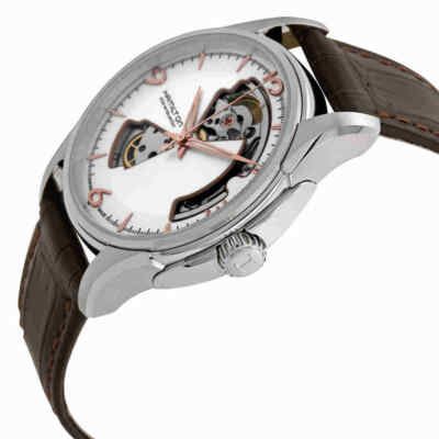 HAMILTON HAMILTON MEN'S JAZZMASTER OPEN HEART WATCH H32565555