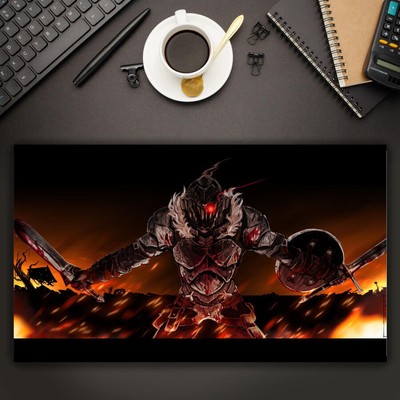 Anime Goblin Slayer Weapon Sword Shield Armor Helmet B Playmat mat  Custom USA