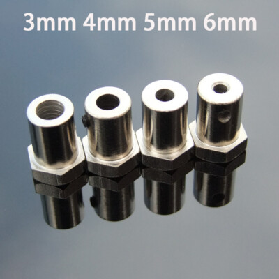 Hex Motor Shaft Coupling Joint Coupler RC Car Robot Wheel Model 3mm 4mm 5mm 6mm 