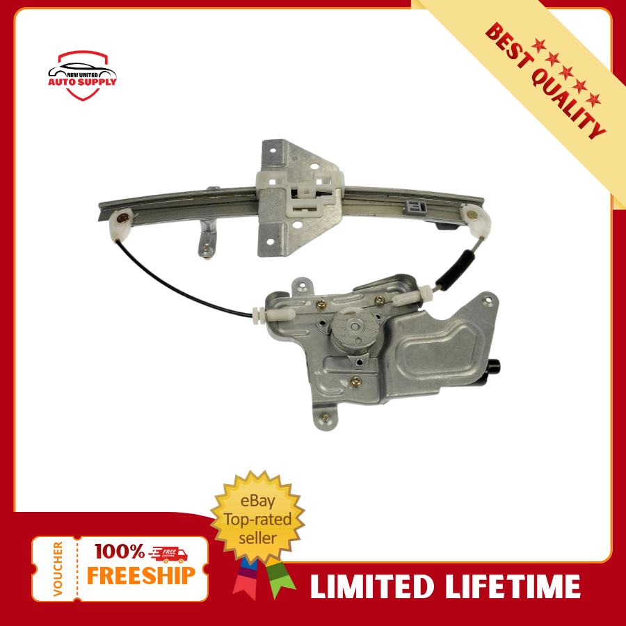 741-816 Rear Left Power Window Regulator w/ Motor For 99-05 Alero Grand Am