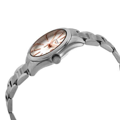Pre-owned Longines Conquest Classic Quartz Silver Dial Ladies Watch L2.286.4.72.6