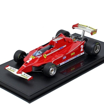 TOPMARQUES GRP097B 1/18 Ferrari 126C No.2 G. Villeneuve Italia GP 1980 Model Car