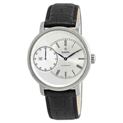 Pre-owned Rado Diamaster Automatic Silver Dial Men's Watch R14129136