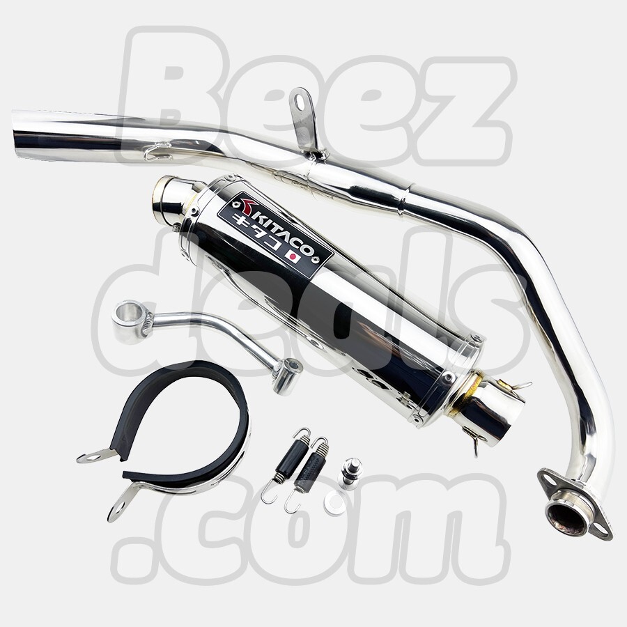 Kitaco Exhaust Full System Low Mount Muffler Honda Monkey
