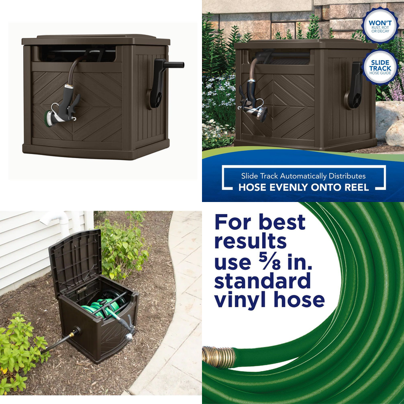 Suncast Garden Hose Storage Box