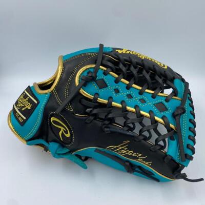 Rawlings Baseball Glove Hyper Tech Color Sync Outfielder 12.75'' Green GR3HTCY719