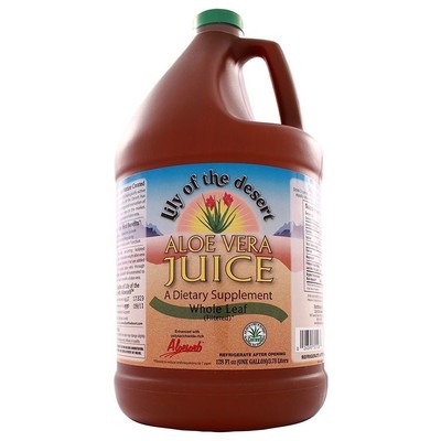 Lily Of The Desert Aloe Juice-Whole Leaf Organic 1 галлон жидкости