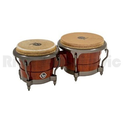 UPC 731201354844 product image for Latin Percussion Lp813500 Durian Wood Bongos - Natural Durian/black/chrome | upcitemdb.com