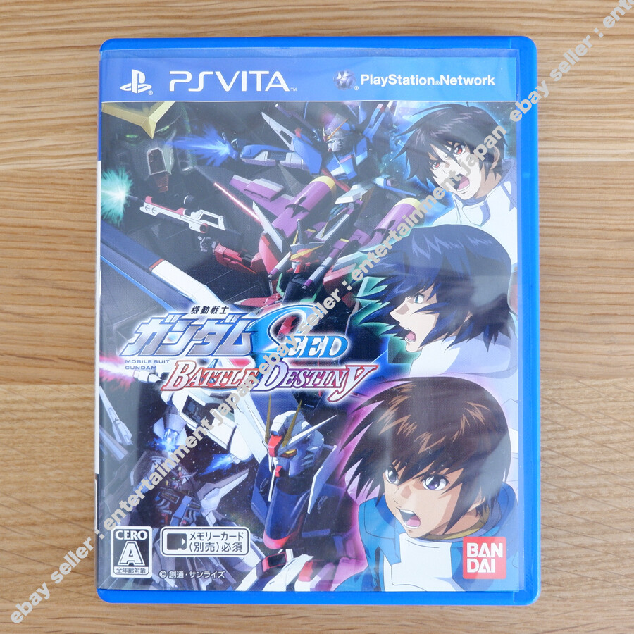 Mobile Suit Gundam Seed Battle Destiny PSV PS Vita JAPAN