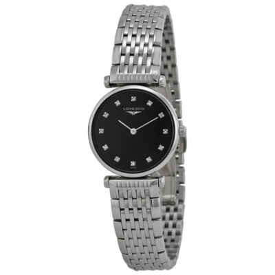Pre-owned Longines Le Grande Classique Black Dial Ladies Watch L4.209.4.58.6