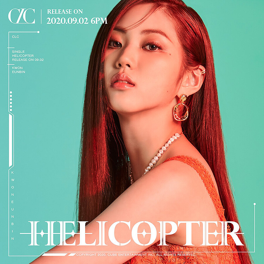 CLC HELICOPTER 1st Single Album CD+POSTER+Photo Book+Lyric+2