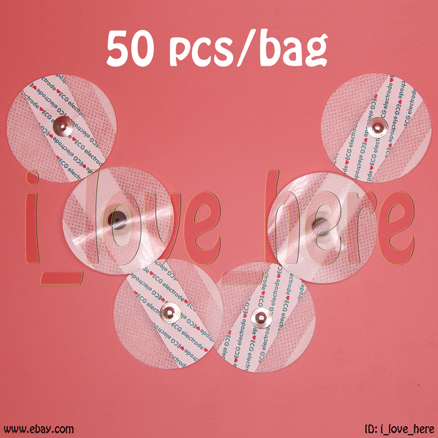 Electrode Pads F Portable Handheld Home ECG EKG Heart Monitor