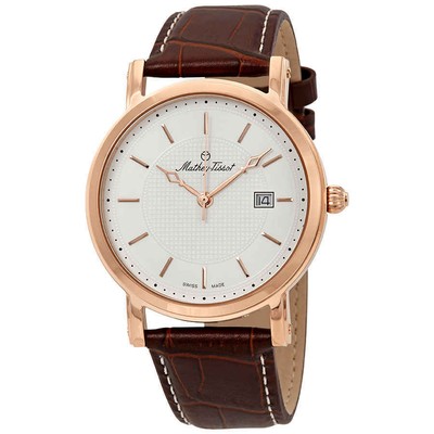 Мужские часы Mathey-Tissot City с белым циферблатом HB611251PI