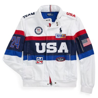 Women's Ralph Lauren USA Closing Ceremony Jacket Olympics 2024 - OFFICIAL ISSUED