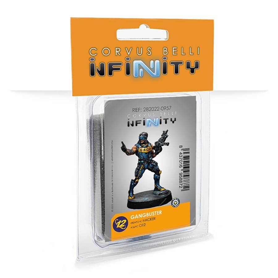 GANGBUSTER (HACKER) Infinity Miniatures Game Corvus Belli