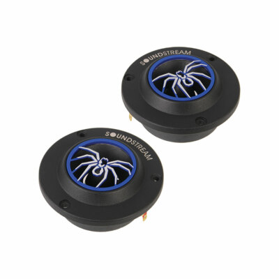Soundstream SPT.06 Pro Car Audio Tweeters 350w 4-Ohm Aluminum Pair Spider Grills