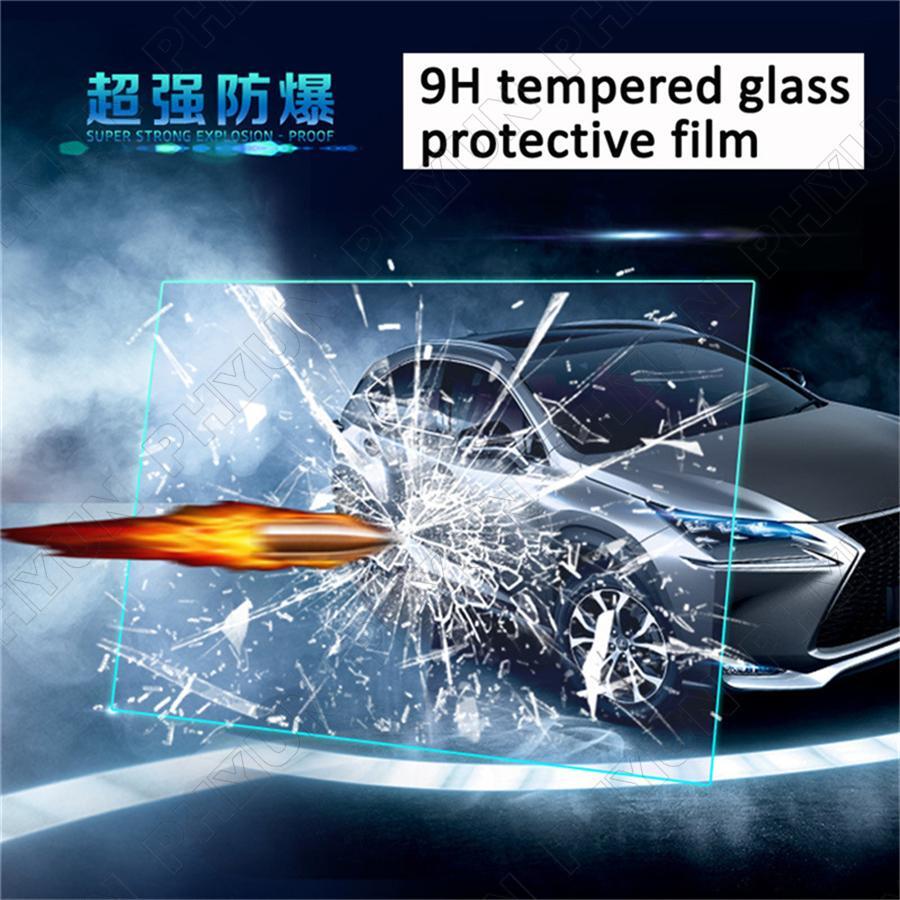 9'' Car GPS Radio Tempered Glass Screen Protector Film Anti-scratch Stickers USA