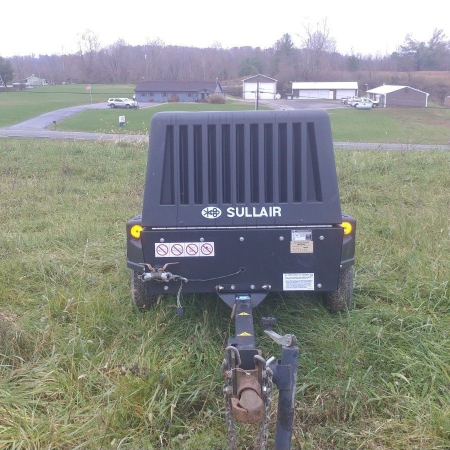 Sullair 185CFM Towable Air Compressor 49HP