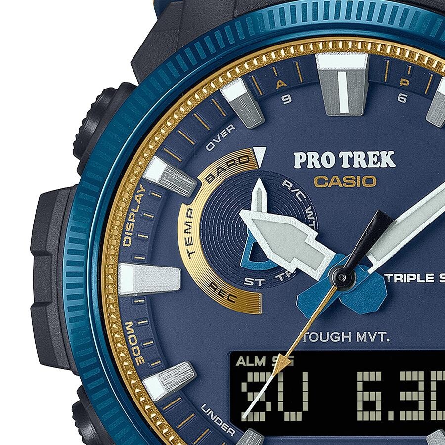 Pre-owned Casio Pro Trek Prw-61ss-2jr 50th Anniversary Limited Model Solar Radio Japan
