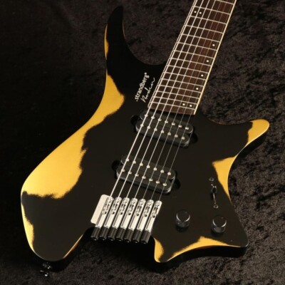 Strandberg Master Artist Series#9 Boden J7 Lacquer Aged Multi Layer Black/Gold