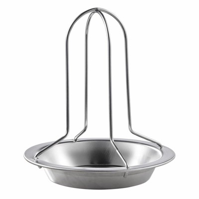 Hähnchenbräter Hähnchenhalter Hähnchengriller Brathähnchen Grill Ofen Edelstahl