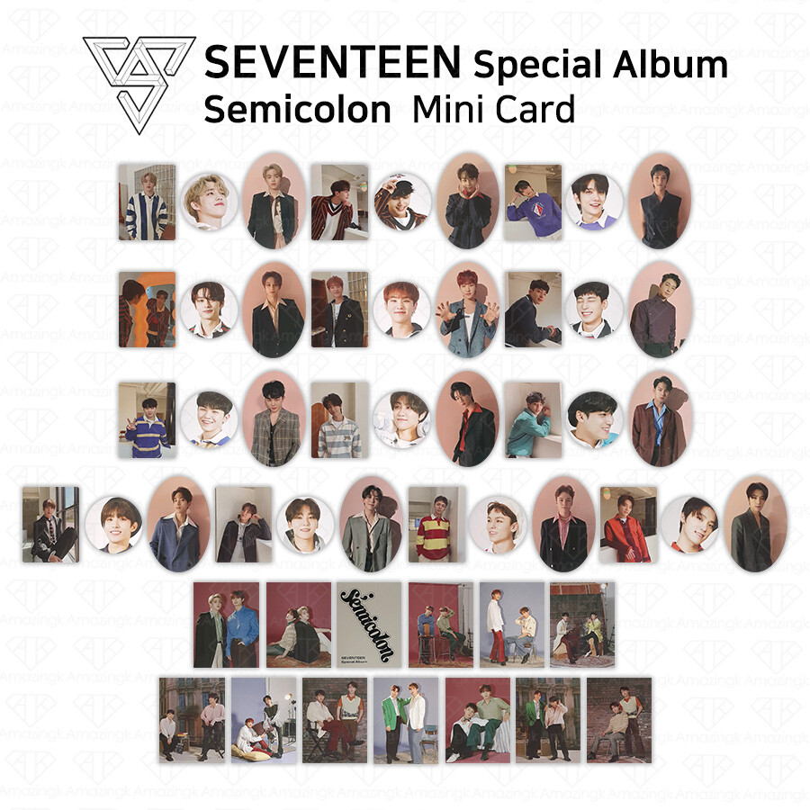 SEVENTEEN Special Album Semicolon ; Official Photocard Photo