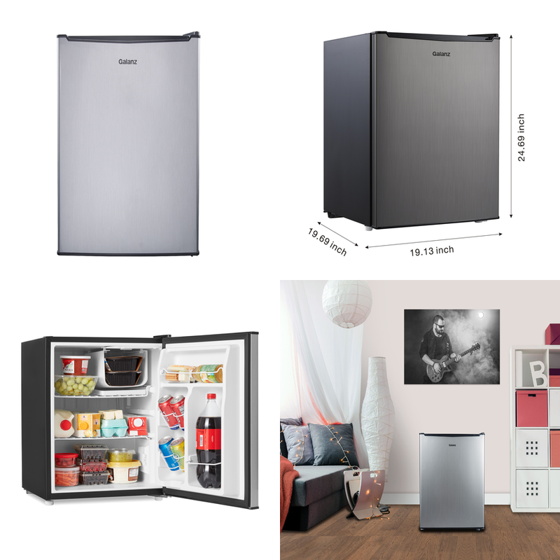 Freezer Estar Refrigerator Small Single Door Dorm Office