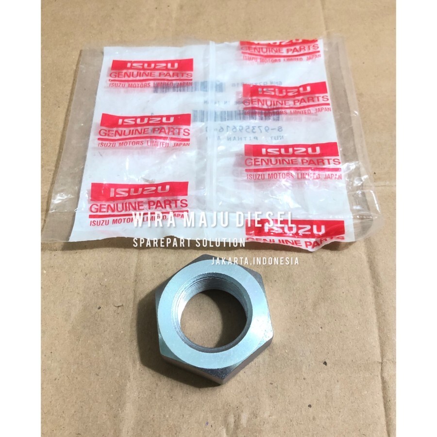 くり‼️キツツキ Genuine Crankshaft Nut Pitman Arm Hitachi Zaxis 110 Isuzu 8