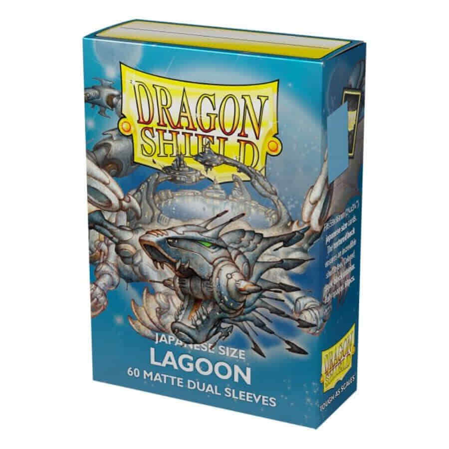 Японские матовые рукава Dual Lagoon 60-каратного щита дракона YuGiOh СКИДКА ОБЪЕМА