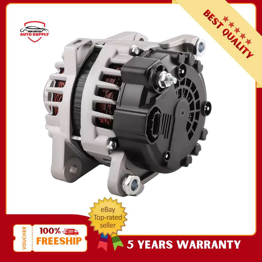 Alternator 11710N 150A 12V 6-Groove CW For 14-15 Hyundai Sonata Kia L4 2.4L 2.0L