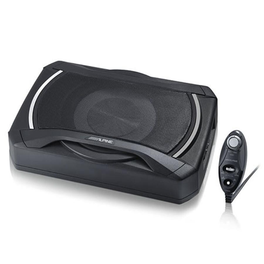 ALPINE　SWE-1080 Alpine SWE-1080 Powered subwoofer 20cm woofer & 160W