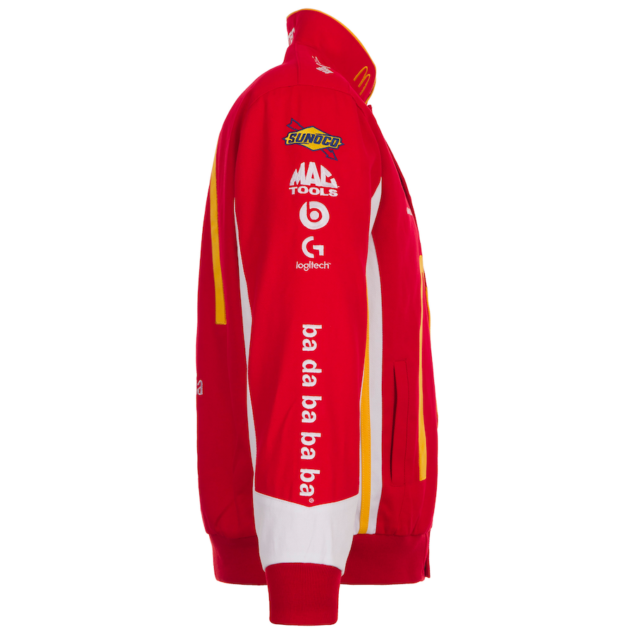 Authentic  Nascar   Bubba Wallace McDonald  Twill  Cotton Jacket JH Design