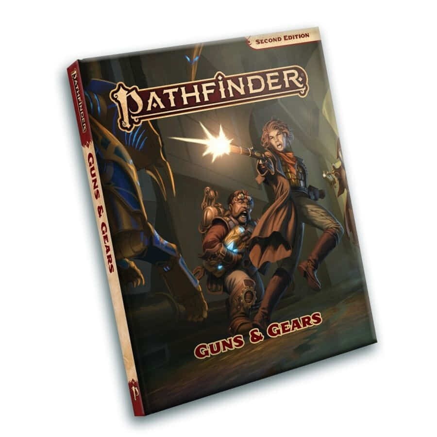 Pathfinder RPG: Guns & Gears 2E [P2] от Paizo Inc. (2021, книга в твердом переплете)