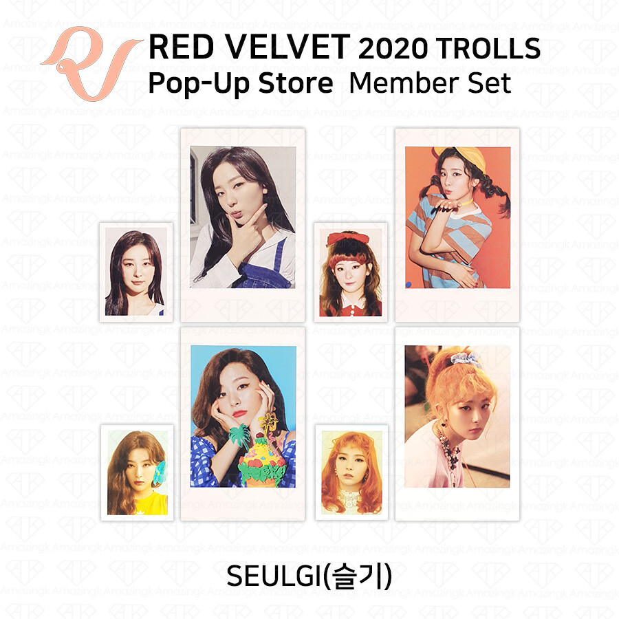 Red Velvet スルギ　公式トレカ  トロールズ RED VELVET Trolls Pop Up Store Seulgi Photocard Dumb Dumb