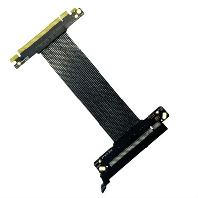 PCIE Shielded Graphics Extension Shielded Silver-Plated Card Extender PCI Riser