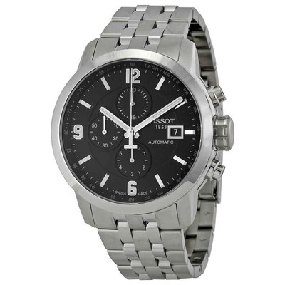 Мужские черные часы Tissot T-Sport - T055.427.11.057.00