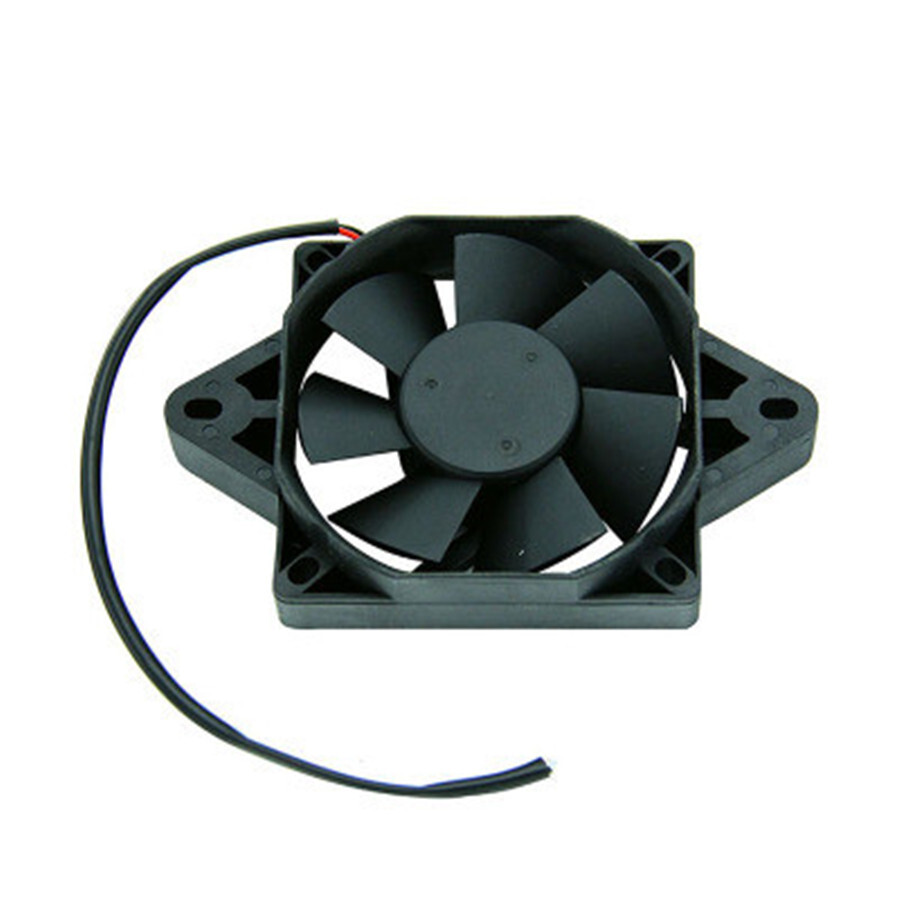 12V Electric Oil Cooler Radiator Water Cooling Fan For Motorcycle ATV Buggy Bike