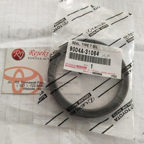 Genuine OEM RR Engine Oil Seal 9004A-31064 Fit 17-19 Toyota 1.3 1.5L Agya Avanza